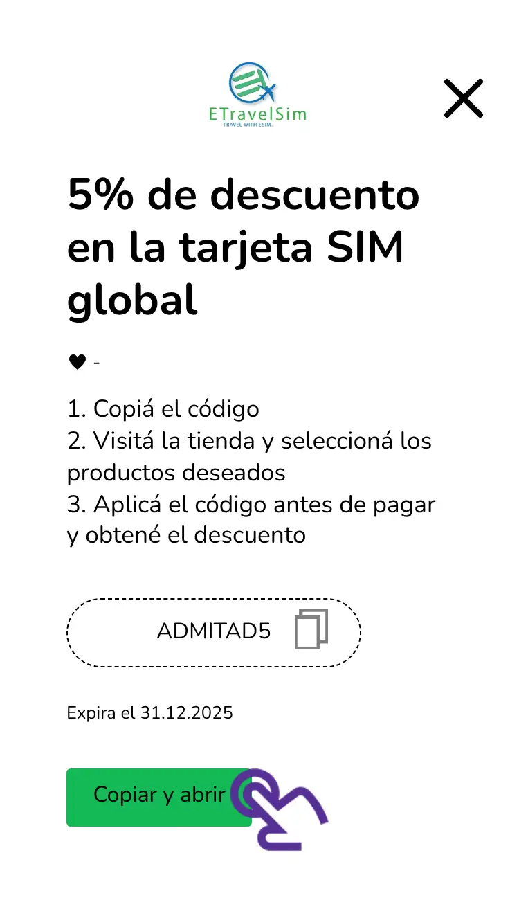 clic en el cupón