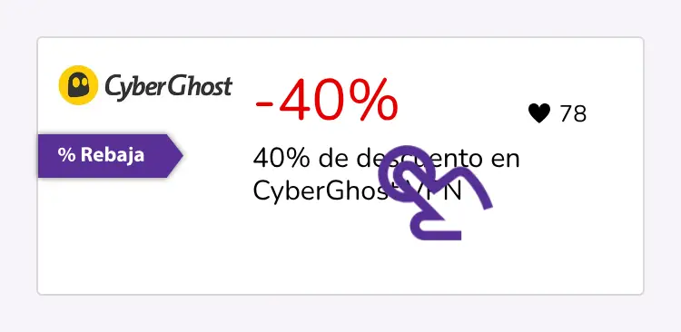 clic en el descuento