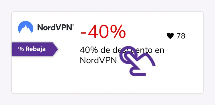 clic en el descuento