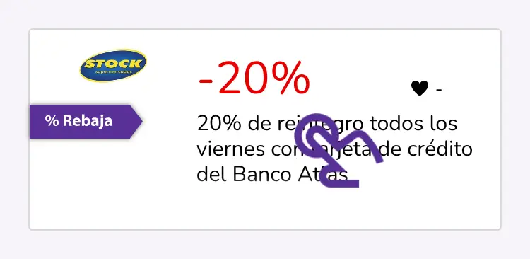 clic en el descuento