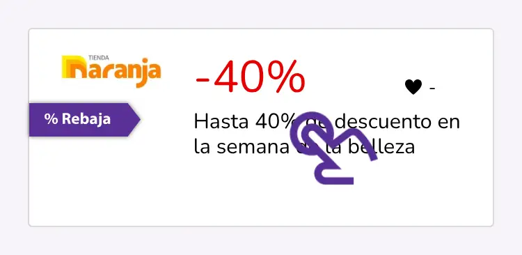 clic en el descuento
