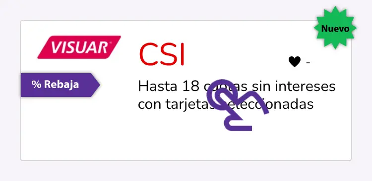 clic en el descuento