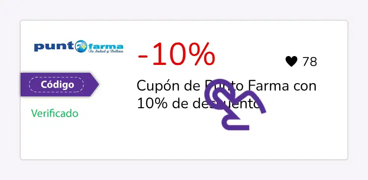 selección de cupón