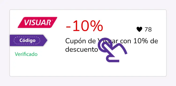 selección de cupón