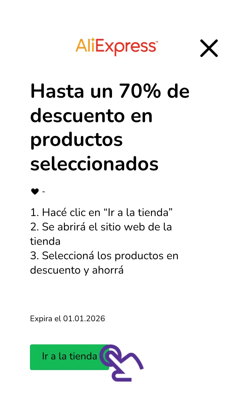 visitar la tienda con descuentos