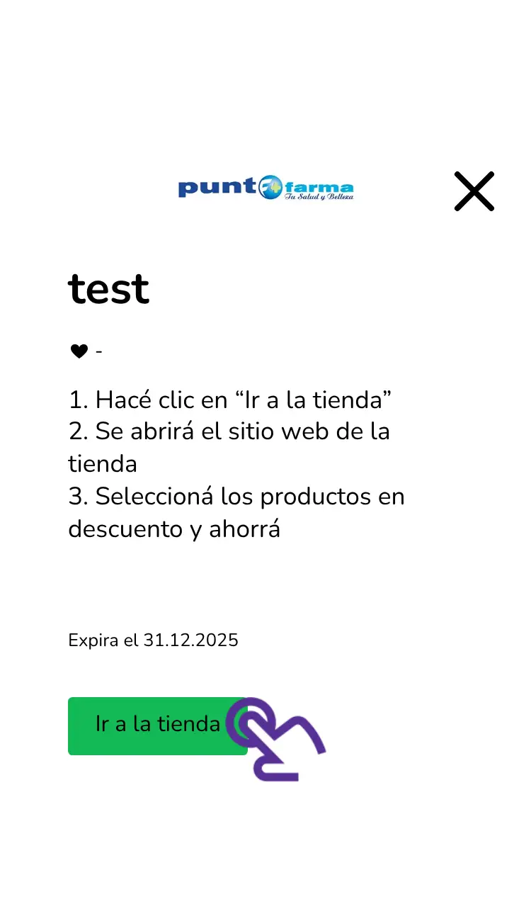 visitar la tienda con descuentos