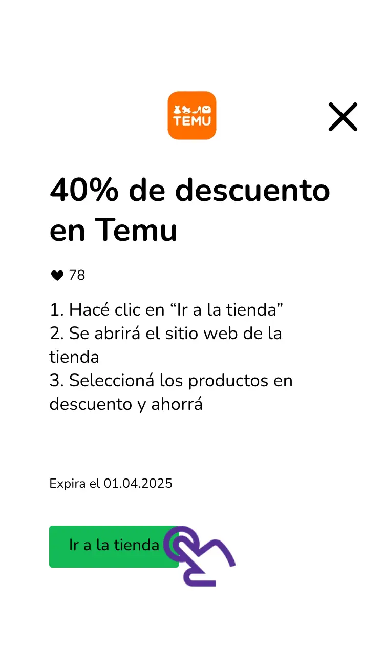 visitar la tienda con descuentos